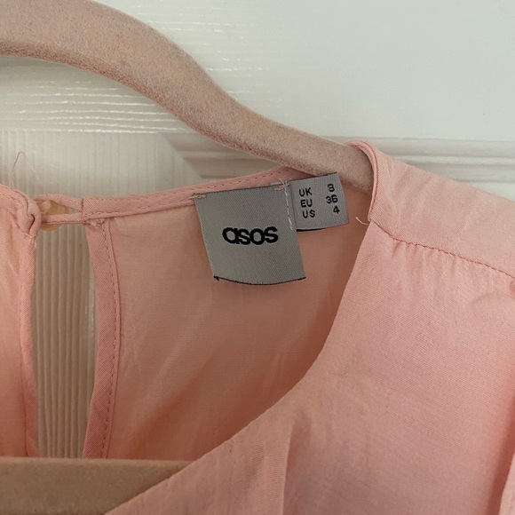 ASOS pink ruffle blouse - Picture 2 of 4